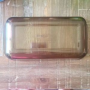 PYREX bread pan